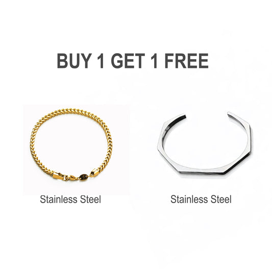 Rope Golden + Hexa Bracelet