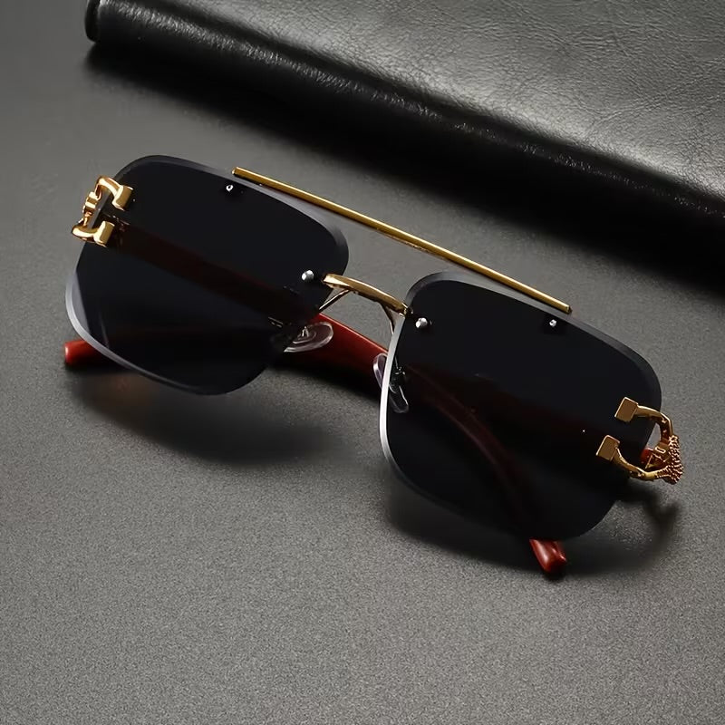 New Leopard-Head Glasses with Grain Glasses