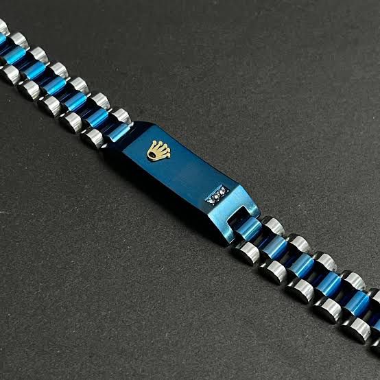 Rolex Crown Men's Stainless steel bracelet