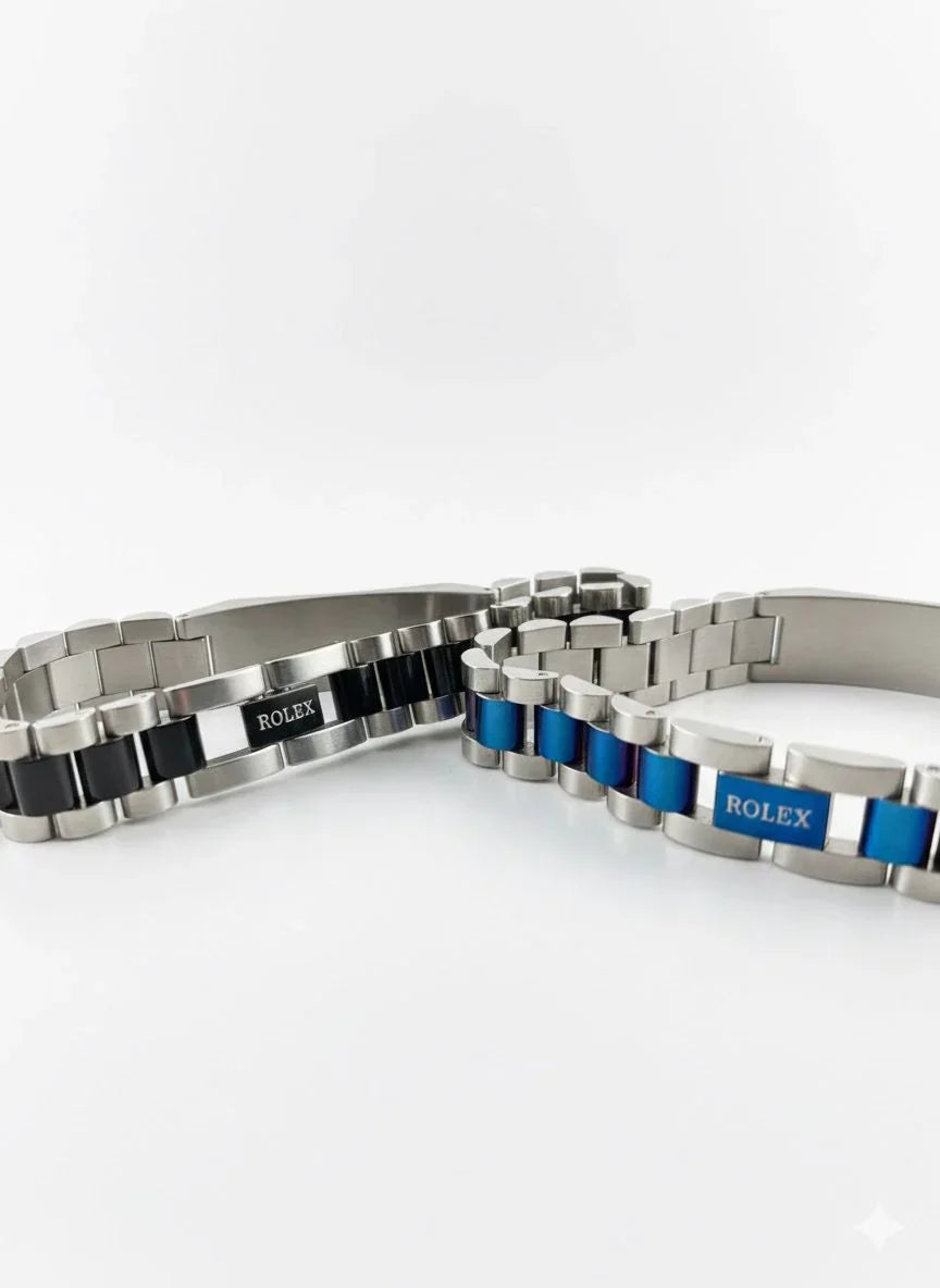 Rolex Crown Men's Stainless steel bracelet