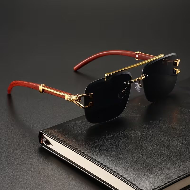 New Leopard-Head Glasses with Grain Glasses