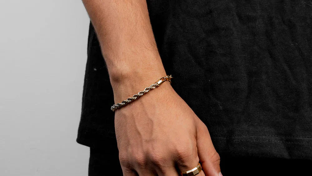 Rope Bracelet 5MM (Golden)