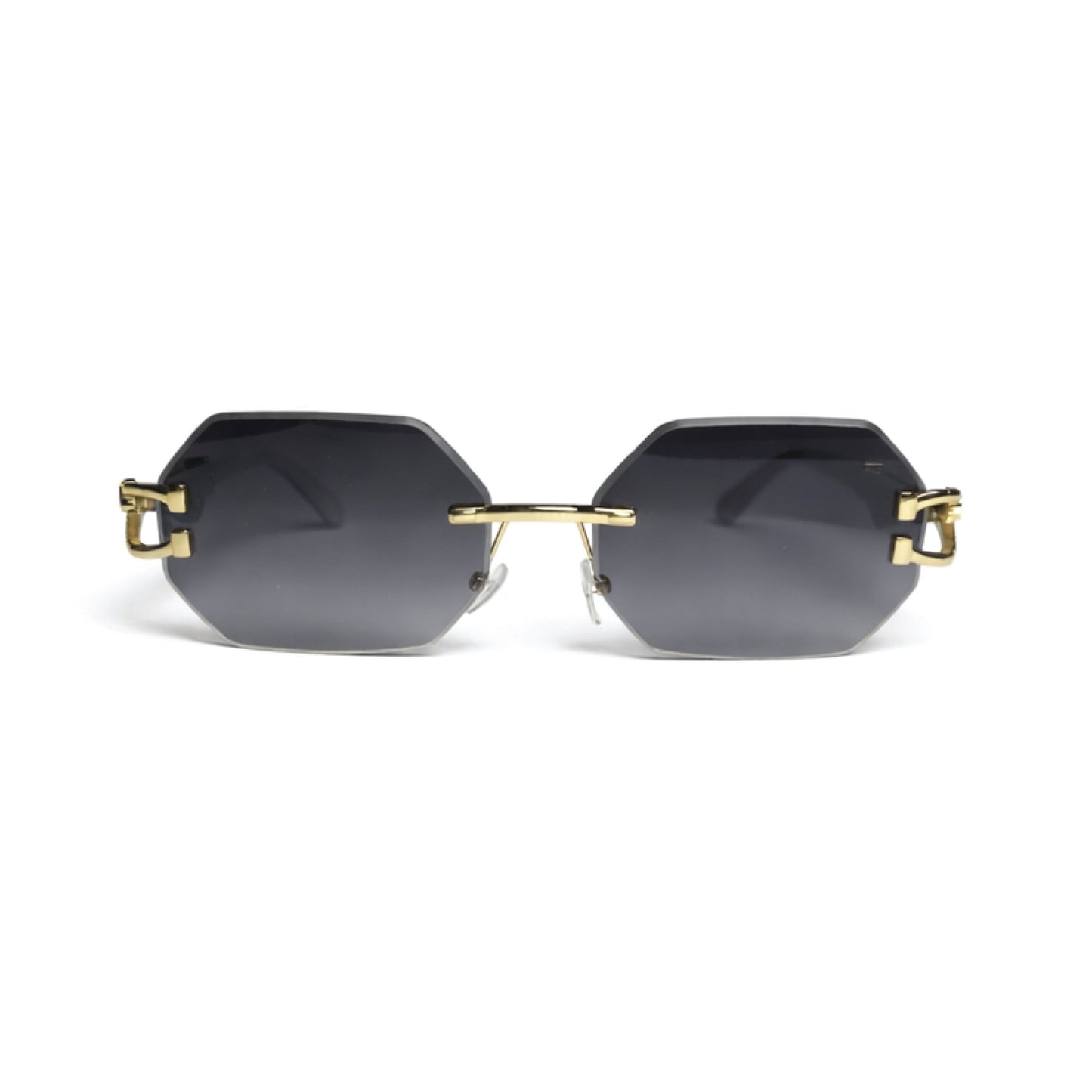 Men's Vintage Fashion Glasses with -Glare & Wood Grain Frame
