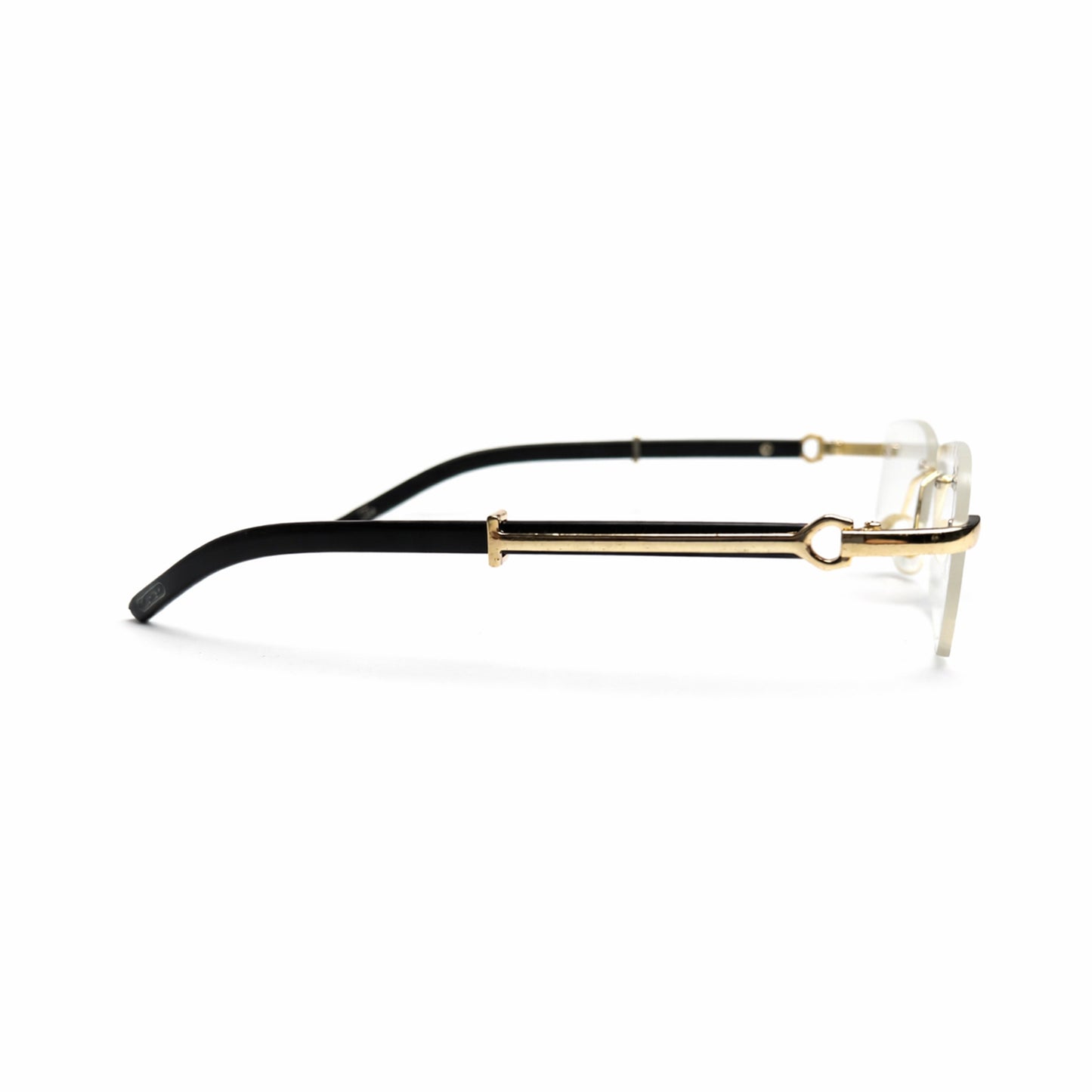 Elegant Transparent UV Protection Eyewear