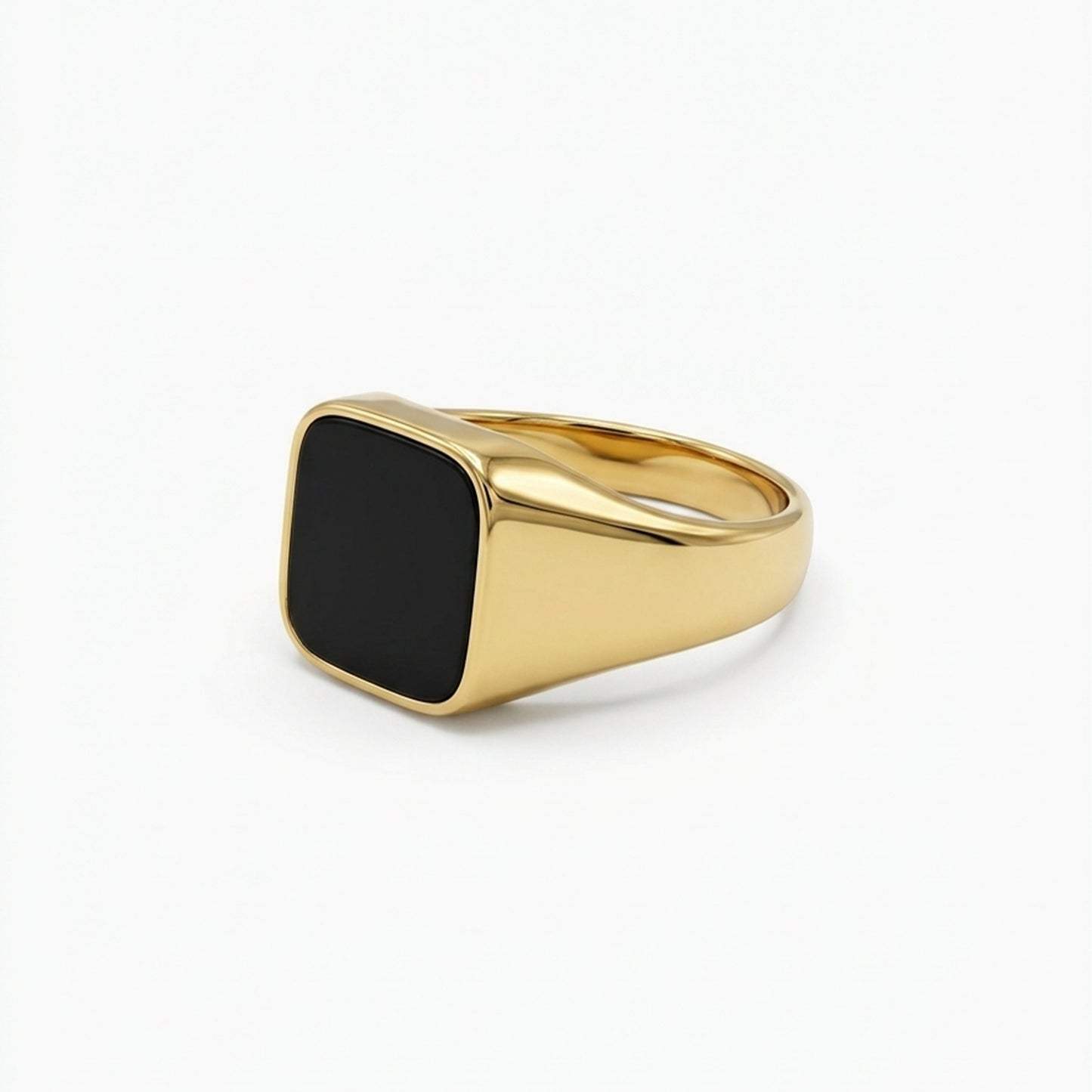 Carnelian Gemstone Signet Ring