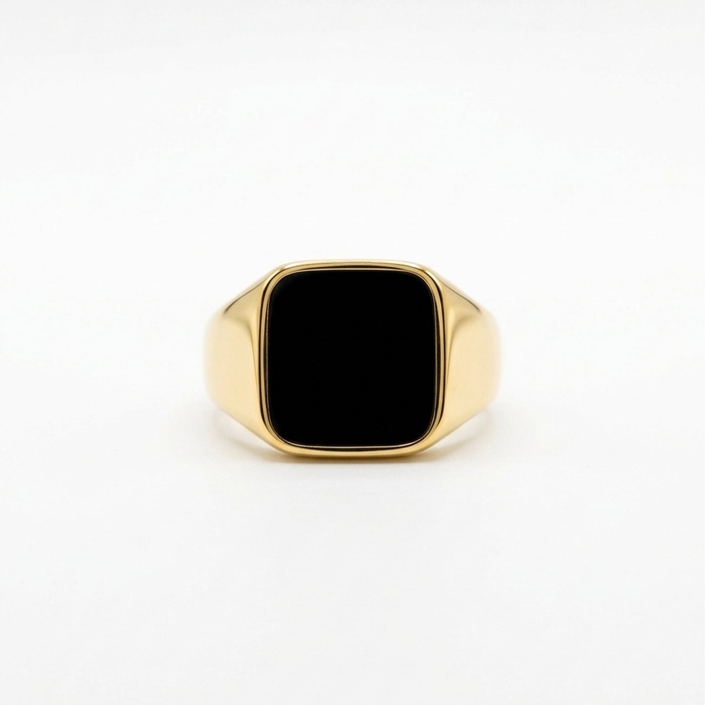 Carnelian Gemstone Signet Ring