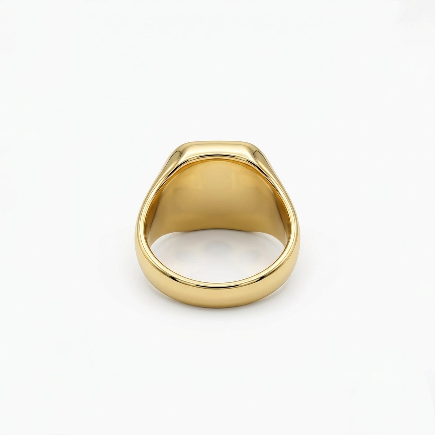 Carnelian Gemstone Signet Ring