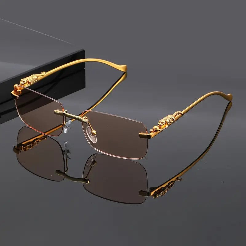 Hexa Stainless Steel Bracelet + Frameless Glasses
