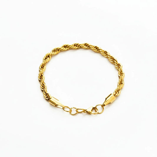 Rope Bracelet 5MM (Golden)