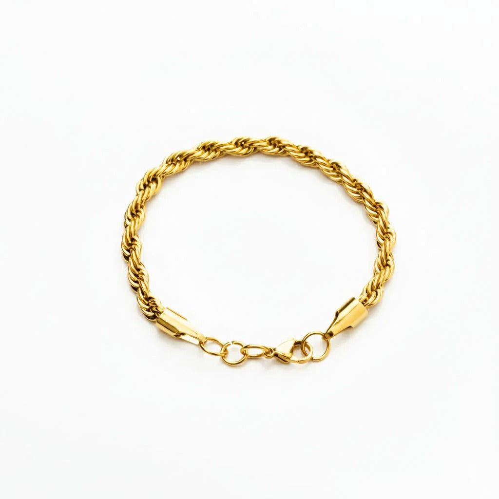 Rope Bracelet 5MM (Golden)